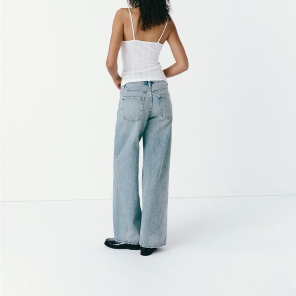 Zara mid rise wide leg - Picture 2 of 3